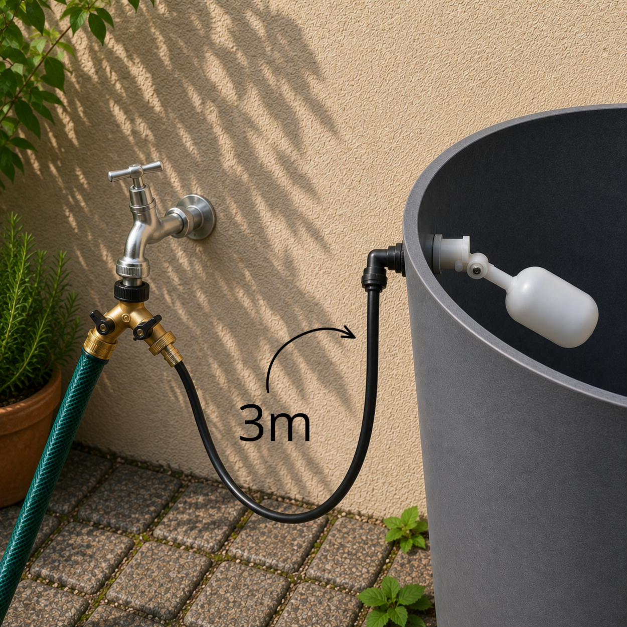 Boum Anschluss-Kit für Outdoor Wasserhahn