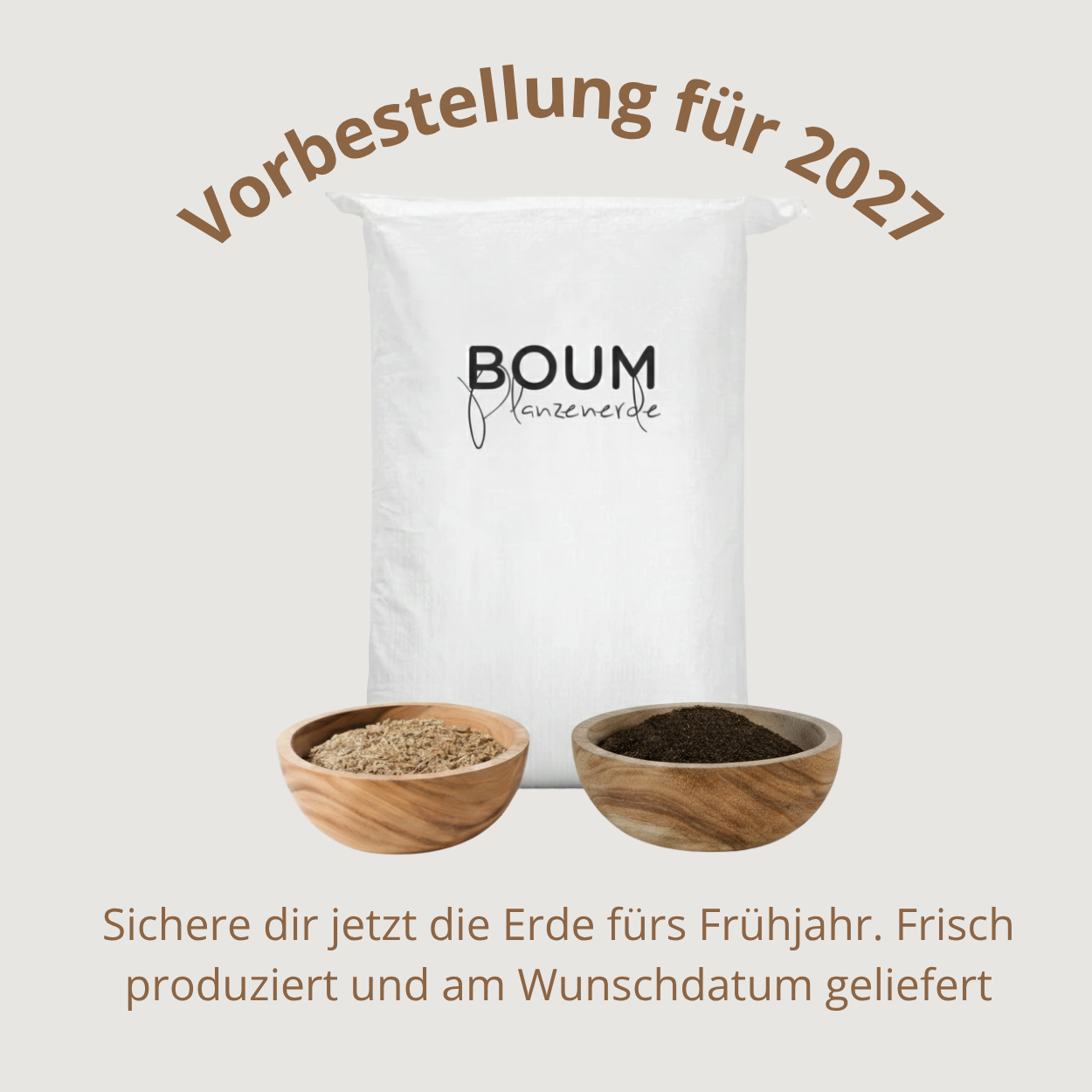 Vorbestellung Boum Pflanzenerde