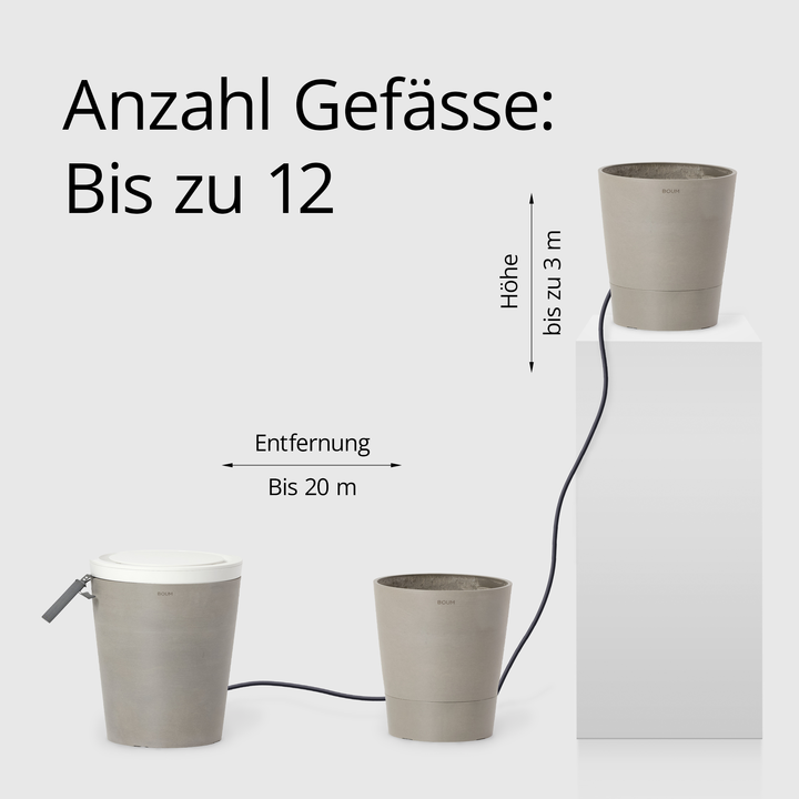 Boum Pro - Smarte Dochtbewäserung (Set)