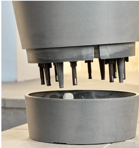 Boum pots with wicks