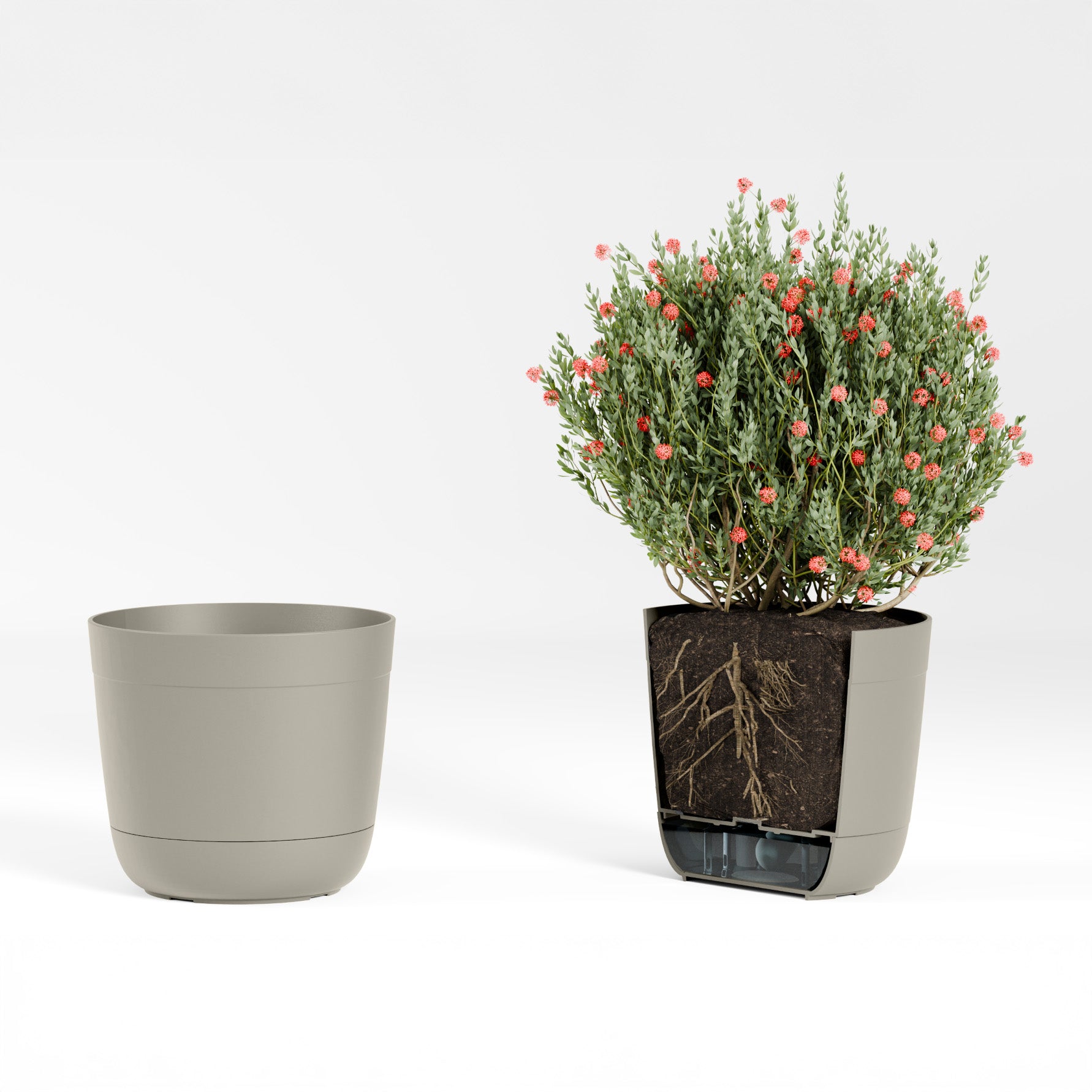 Boum Drip (Tröpfchenbewässerung) mit 2 Boum Töpfen (Kombi-Paket) - 32L Tank