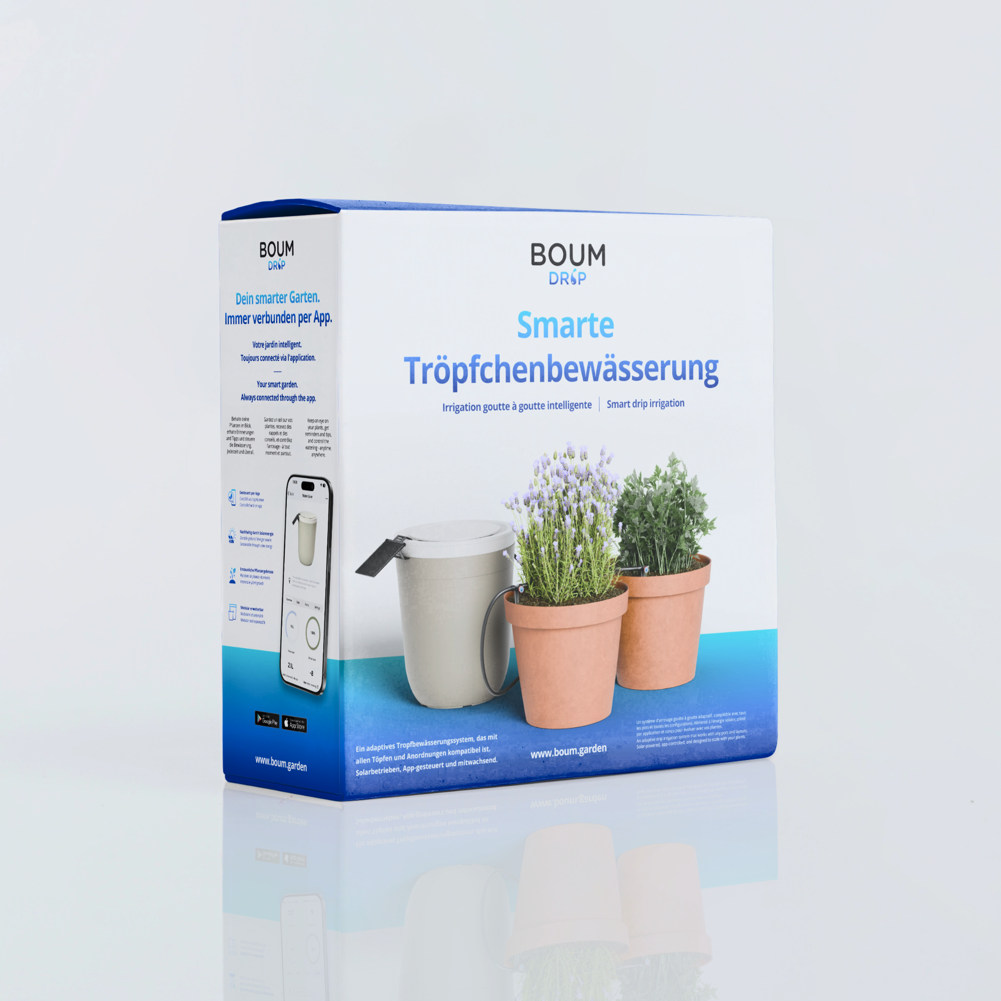 Boum Drip Tröpfchenbewässerung mit Classic Steuerung (ohne Tank)